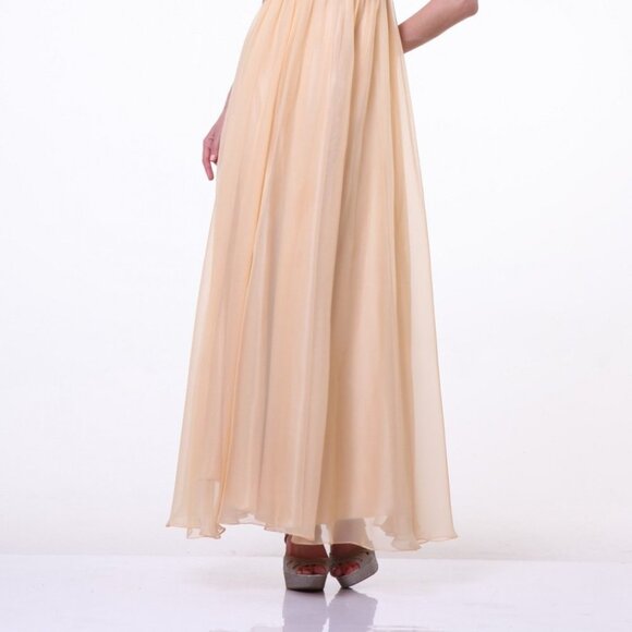 Illusion Neck A-Line Shape Prom Dress CDJ710 - Picture 2 of 3